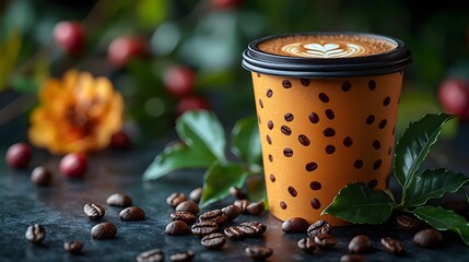 Paper Coffee Cup Mockup 