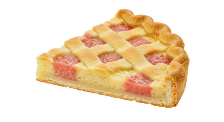 Isolated Slice of pie