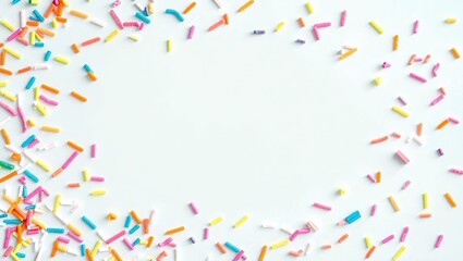 Deliciously Detailed Sprinkles Design for a Sweet Product Presentation