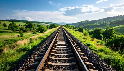 Train Tracks to Green Hills.