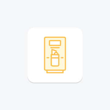 Soda Machine, vector, pixel perfect, illustrator file