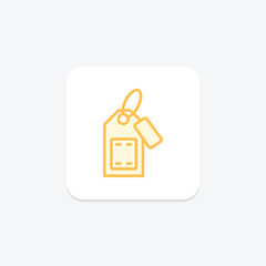 Luggage Tag Vending, vector, pixel perfect, illustrator file