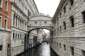 Bridge of Sighs is a bridge in Venice, Italy.         