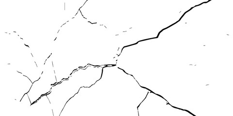 cracked ground, ground distress texture, damage texture, Black grunge effect on white background,  scratch texture, grunge texture for overlay design extra effect, 
