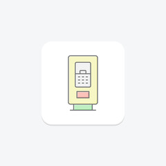 Phone Charger Vending, vector, pixel perfect, illustrator file