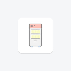 Battery Vending, vector, pixel perfect, illustrator file