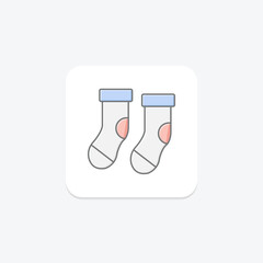Socks Vending, vector, pixel perfect, illustrator file