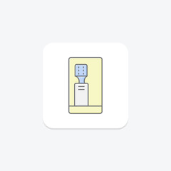 Toothbrush Vending, vector, pixel perfect, illustrator file