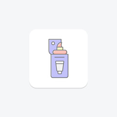 Shaving Kit Vending, vector, pixel perfect, illustrator file