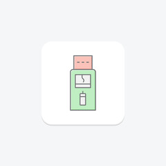 Usb Vending, vector, pixel perfect, illustrator file