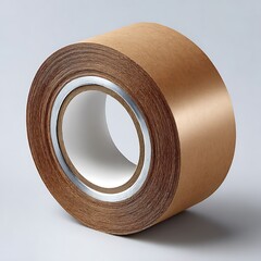 Natural fiber adhesive tape roll design high resolution picture