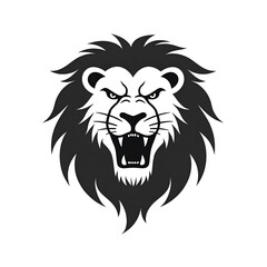 Obraz premium lion head mascot logo