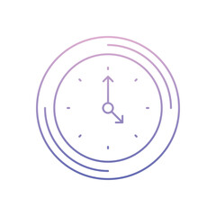 Clock Vector icon