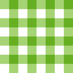 green and white plaid