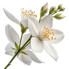 Obraz premium white lily flower