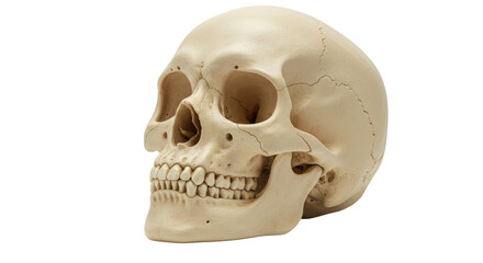 Isolated Human Skull