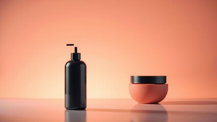 Muted Tones, Dramatic Product, Reflective Surface, Subtle Sigh