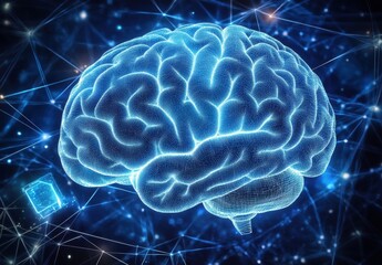 3d rendered illustration of human brain