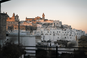 Ostuni, la citta bianca, Puglia, Italia.