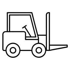forklift truck icon