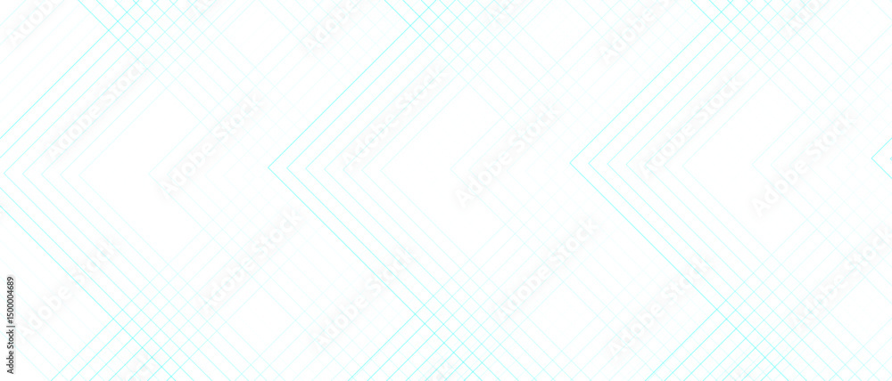 Poster Abstract seamless geometric background with a minimalist style. Multiple parallel thin blue lines. Pattern with soft, airy, and barely-there aesthetic. Modern clean use for tech business backdrop.