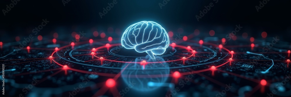 Poster neural powered cybersecurity interface provides real time defense and visualization of digital attac