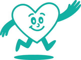 Vector logo design template and graphic elements for advertising, branding, posters and banners, funny cartoon illustrations with smiling character and mascot, abstracts stickers and line icons.