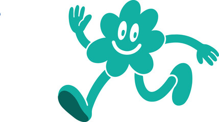 Vector logo design template and graphic elements for advertising, branding, posters and banners, funny cartoon illustrations with smiling character and mascot, abstracts stickers and line icons.