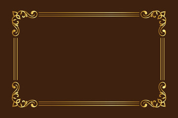 Vintage Ornamental Frame Vector