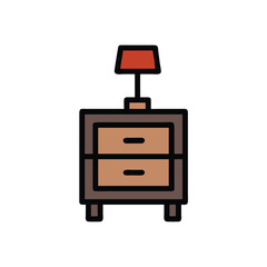 antique furniture isolated on white