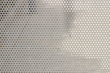 metal grid background texture