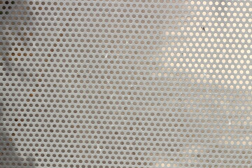 metal grid background texture