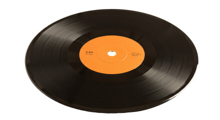 Isolated Vinyl Record
