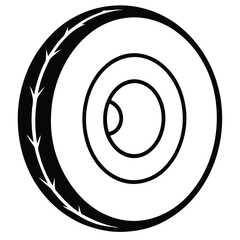 3d render of a spiral symbol