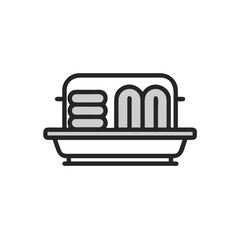 vector illustration of a icon of an electric plug