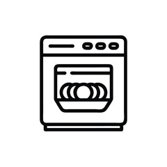 vector illustration of a gas stove