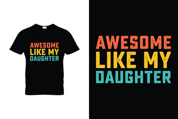 Fototapeta premium Funny Fathers Day Dad Tee T-Shirt