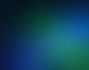 Dark Green and Blue Grainy Gradient Background on Black Backdrop

