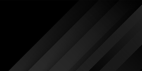 Obraz premium Black abstract background. Elegant dark diagonal shape elements. Modern luxury grey gradient graphic design.