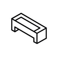 vector illustration of a piano keyboard