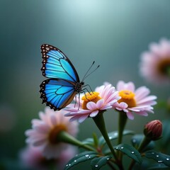 butterfly on flower