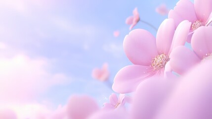 Beautiful pink flowers wallpapers, aesthetic floral backgrounds for desktop and mobile