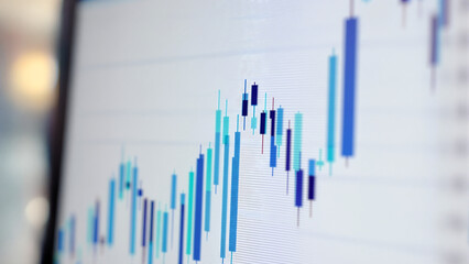 Stock Market Analysis Graph Showing Growth Trends