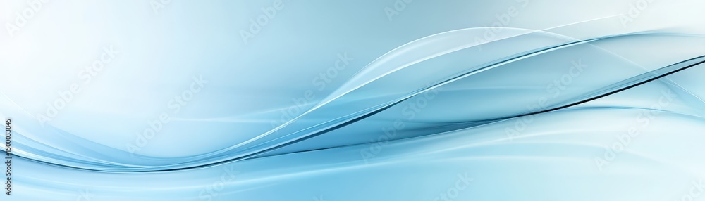 Poster dynamic blue and white abstract background, a flowing design with modern shapes patterns