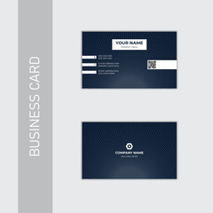 Vector minimal corporate identity card design template .