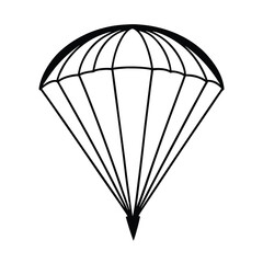 parachute silhouette