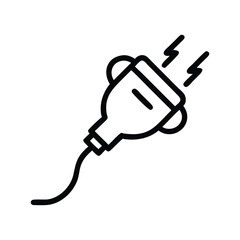 Charging with Plug Symbol
