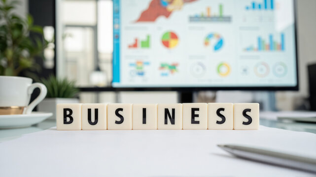 Business support represents administrative help, client service, and operational assistance for corporate services, office management, and productivity with copy space