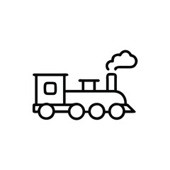 locomotive vector illustration