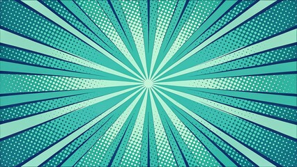 Comic Book Explosion Background